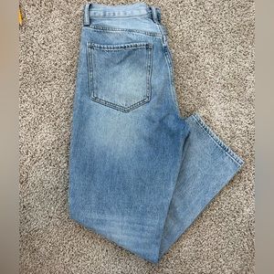 Blue wash jean